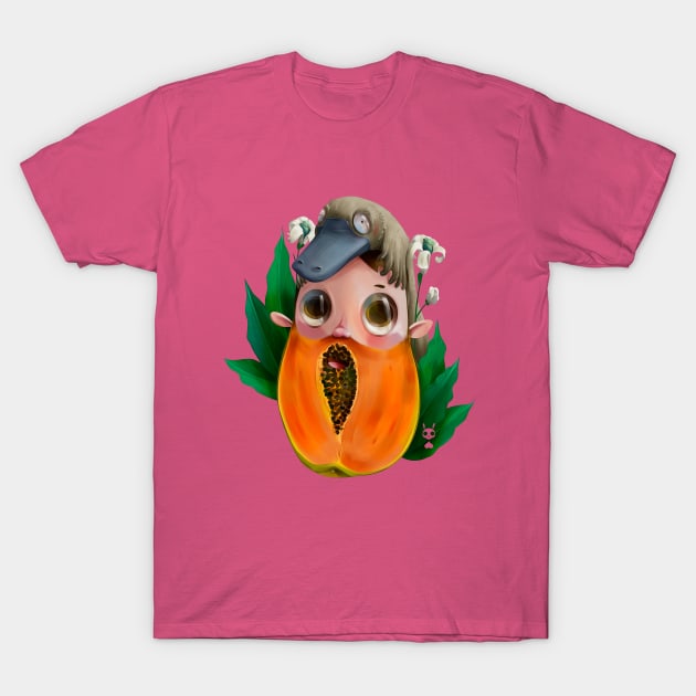Barba de Papaya T-Shirt by itoalon